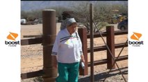 Mexicana construye muro para impedir paso de indígenas fronterizos