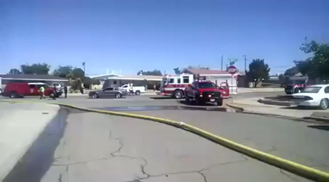 Incendio en El Paso