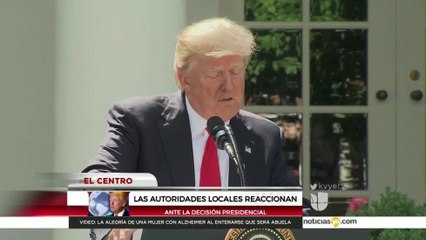 Reacciones ante el retiro de Estados Unidos del acuerdo de Paris