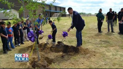 Veteran's Memorial Elementary School Receives First Donation