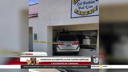 Aumentan accidentes de autos contra edificios