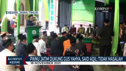 Download Video: PWNU Jatim Dukung Gus Yahya, Said Aqil Siradj: Tidak Masalah