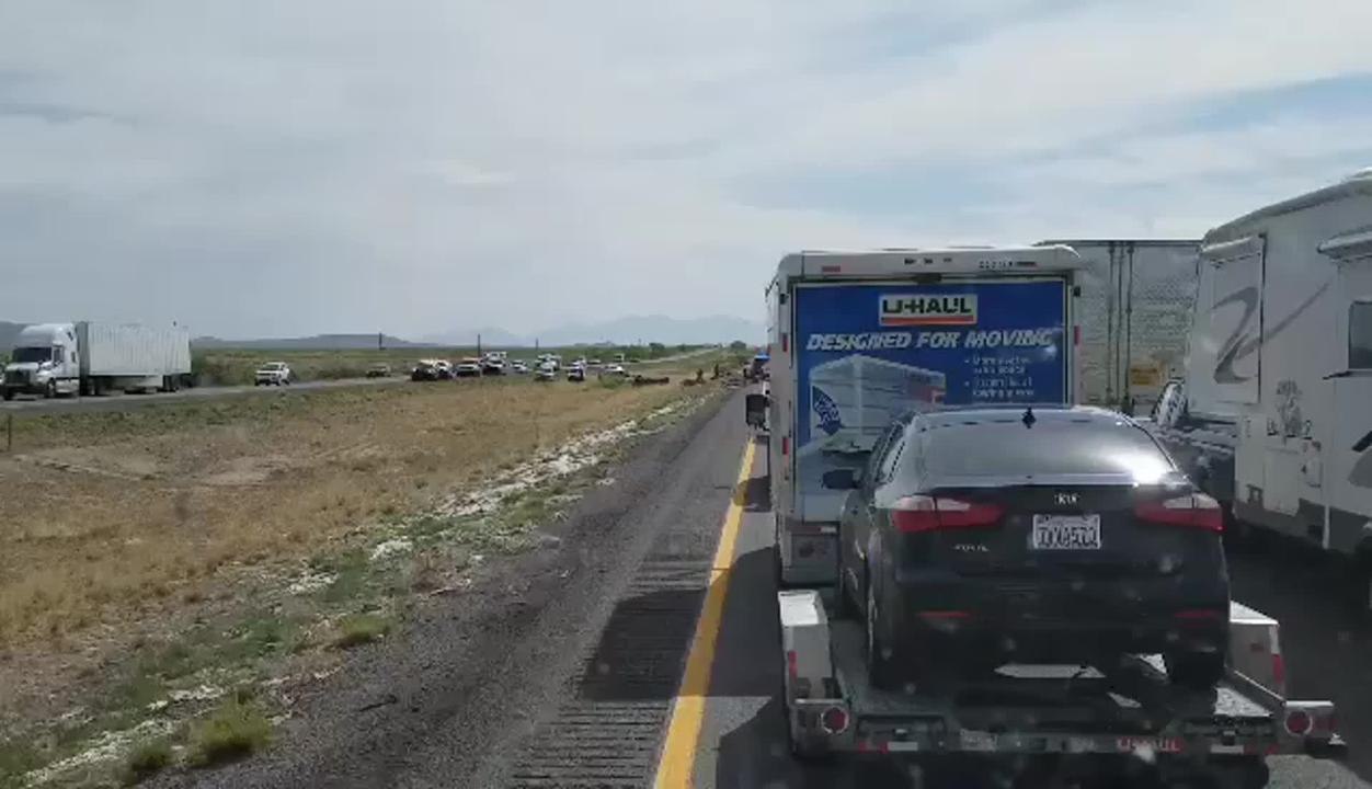Accidente en Las Cruces