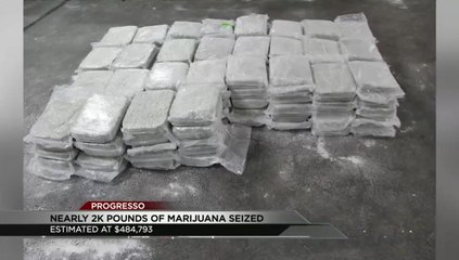 BP Agents Make 2000 Pound Marijuana Bust