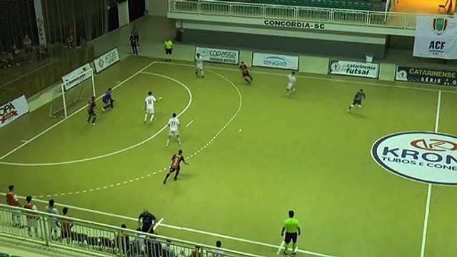JEC Futsal goleia o Concórdia e segue invicto para as semifinais do Catarinense