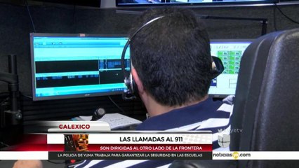 Problemas en la atención de llamadas al 911 en la frontera