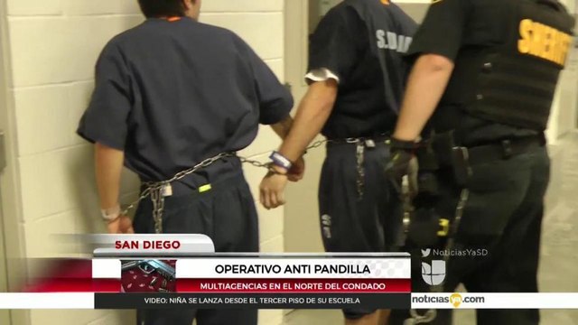 Operativo contra pandillas de San Diego resulta en más de 140 detenido