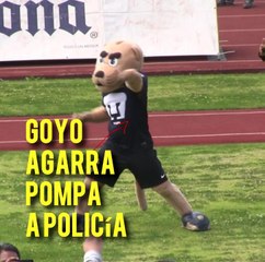 Goyo hace travesuras en CU