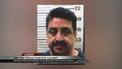 One of Texas 10 most wanted fugitives is now behind bars