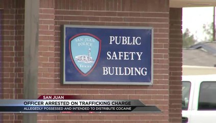 San Juan Police Officer Arrested on Drug Charges
