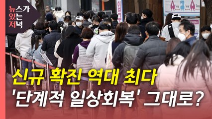 [뉴있저] 신규 확진 역대 최다·위중증 급증...일상회복 전망은? / YTN