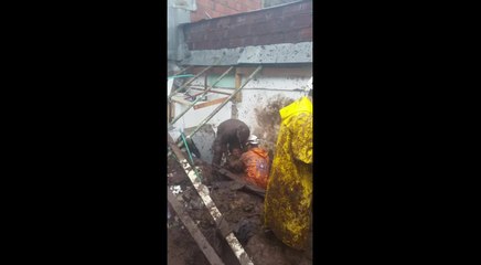 Rescate de hombre en Manizales, Colombia.mp4