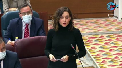 Ayuso carga contra la "fracasada abogada" de Podemos por sus acusaciones falsas contra su familia