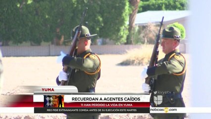 Recuerdan a agentes caídos en el cumplimiento de su deber