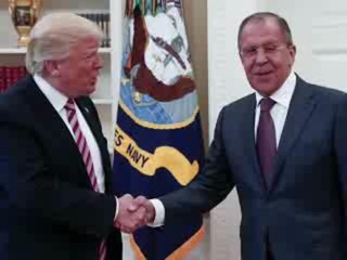 Trump se reúne con el canciller de Rusia en la Casa Blanca