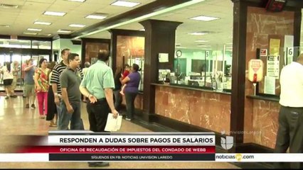Condado de Webb responde a dudas sobre pagos de salarios de empleados