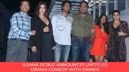 Ileana Dcruz Announces Untitled Drama-Comedy With Dinner
