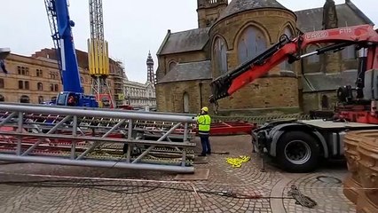 Blackpool's massive Star Fylder ride dismantled over concerns raised by police