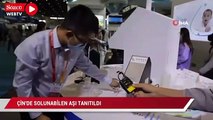 Çin’de solunabilen aşı tanıtıldı