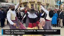 Inca celebra con ilusión el primer 'Dijous Bo' tras la pandemia