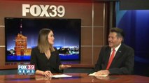 Mayor Pete Saenz Visits Fox39