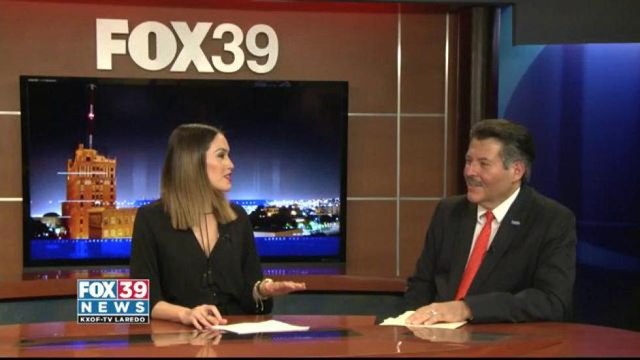 Mayor Pete Saenz Visits Fox39