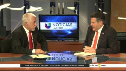 Alcalde  de Laredo habla sobre ayuda a damnificados por la tormenta