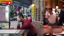 Nusret taklidi yapan noodle satıcısına polis sorgusu