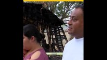 VIDEO: Familia indocumentada lo pierde todo en un incendio residencial