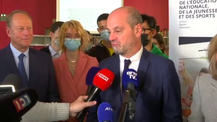 Jean-Michel Blanquer sur le pronom "iel": "On ne doit pas triturer la langue française, quelles que soient les causes"