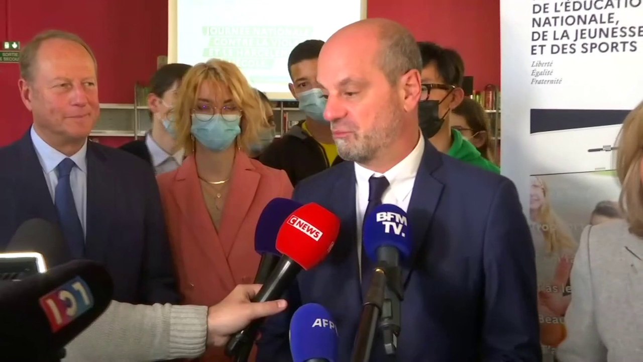 Jean-Michel Blanquer sur le pronom "iel": "On ne doit pas triturer la langue française, quelles que soient les causes"