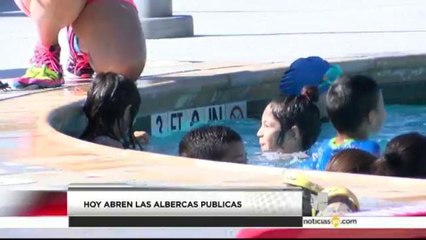 Abren las albercas públicas