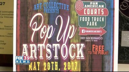 Pop Up Artstock Takes Place At Pan American Courts