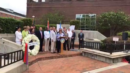 Ciudad de Orlando presentó la bandera Mar a Mar