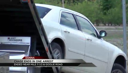 One Detained After Police Chase in Donna