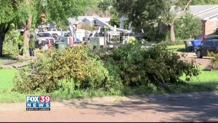 Residents Concerned After Business' Wall Affected by Storm