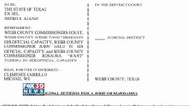 Webb County District Attorney's Office Present Lawsuit