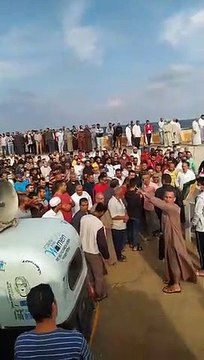 تشييع جثمان صياد بالبرلس غرق في مياه البحر المتوسط بليبيا