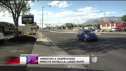 Hombre impacta patrulla y luego huye