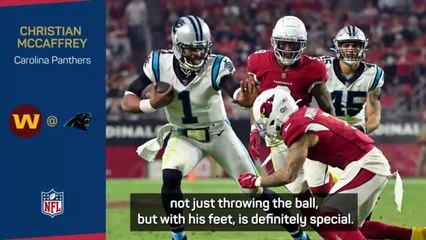 Cam Newton 'easy to fight for' - McCaffrey
