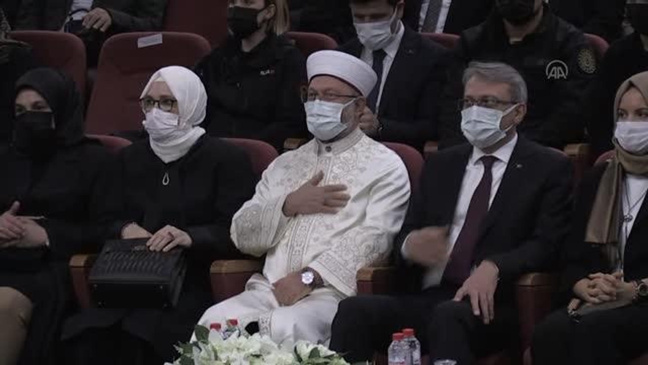 Diyanet İşleri Başkanı Erbaş, Bingöl Üniversitesi akademik yıl açılışına katıldı