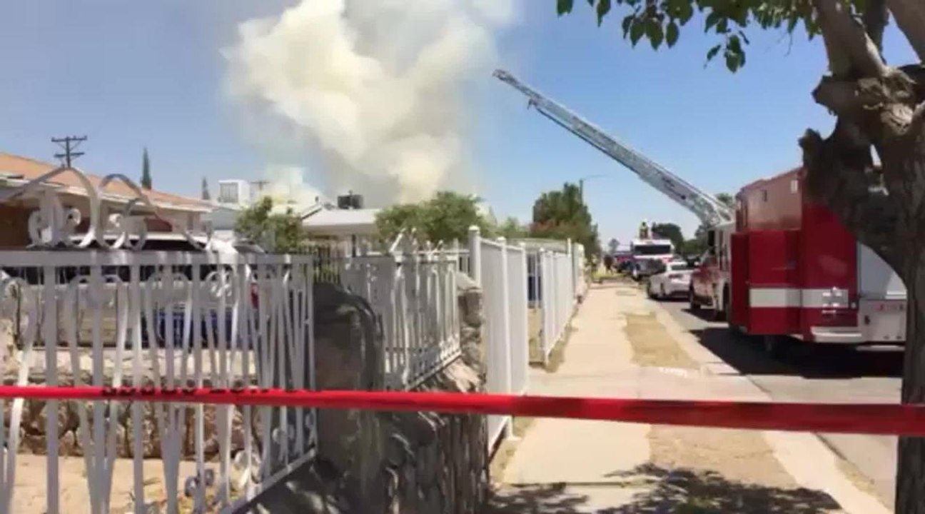 Incendio en El Paso