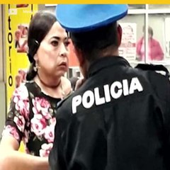Hombre se vestía de mujer para acosar a mujeres y niños en el metro.mp4