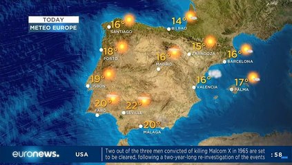 Euronews - Meteo Europe - 2021-11-18