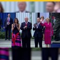 Primera dama de Polonia parece ignorar el saludo de Trump