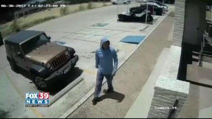Laredo Police Department Release Video Of Alleged Bank Robber