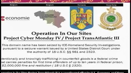 Clausuran sitios de internet que venden mercancia pirata