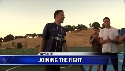 Former soccer captain diagnosed with ALS reunites with teammates in Martinez