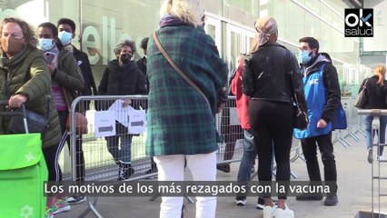 Los más rezagados con la vacuna, en OKSALUD