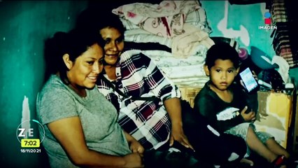 Familias de migrantes mexicanos desplazados por la violencia, buscan asilo en EUA